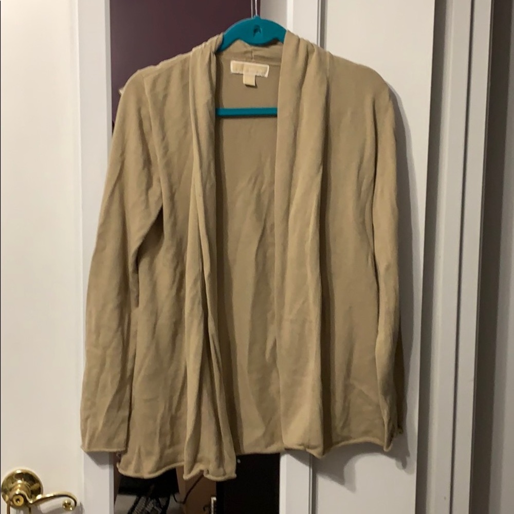 Michael Kors Tan Cardigan